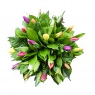 Tulpenboeket gemengd